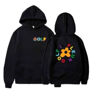 Golf Le Fleur Black Hoodie