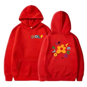 Golf Le Fleur Red Hoodie