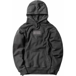 Kith Classic Logo Hoodie Battleship Grey