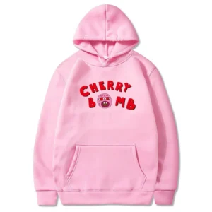 Pink Cherry Bomb Hoodie