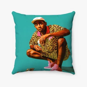 Tyler The Creator Green Pillow